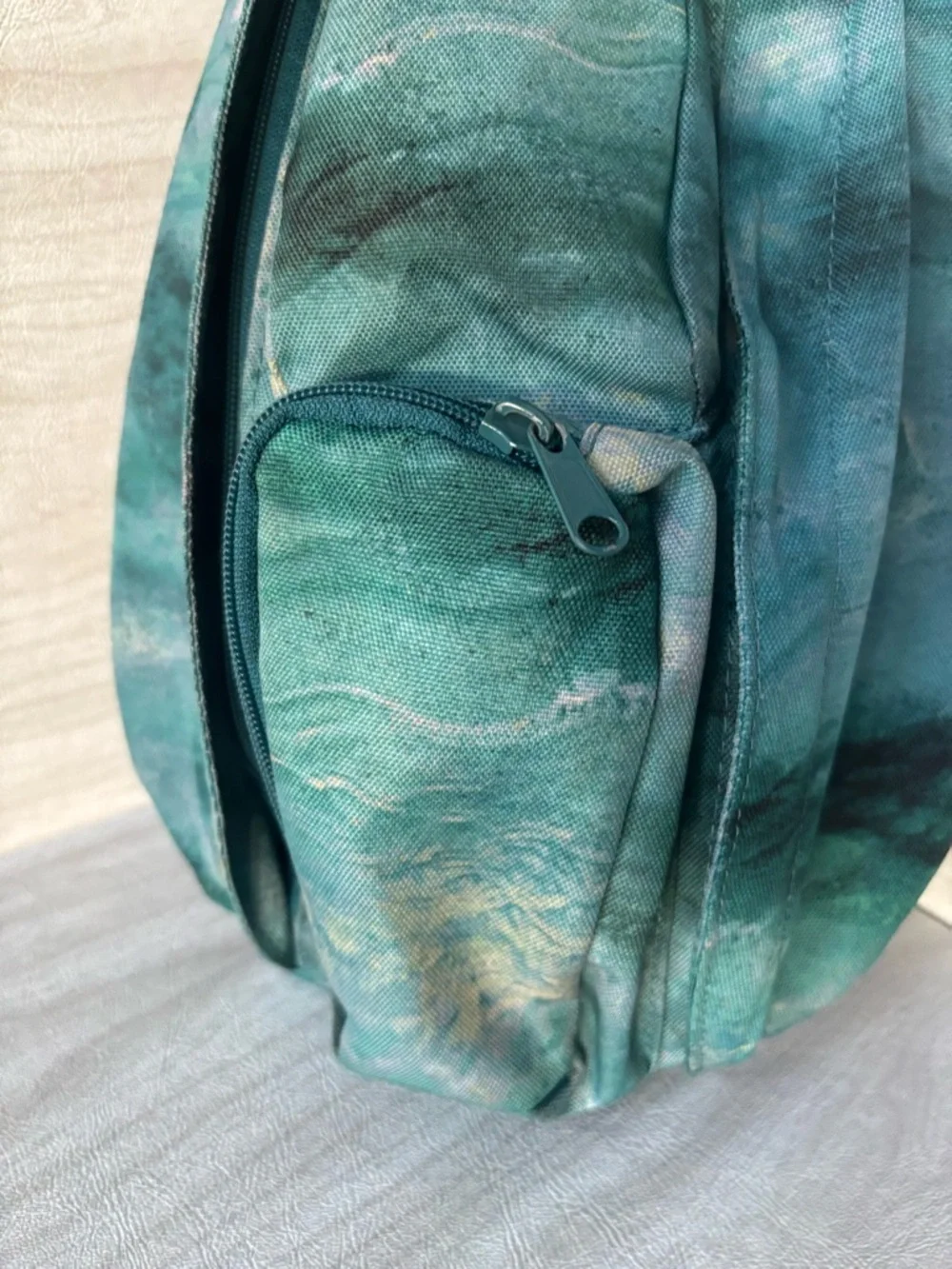 KAVU Rope Sling - Compact Lightweight Crossbody Bag - Ocean Storm - Picture 7 of 13